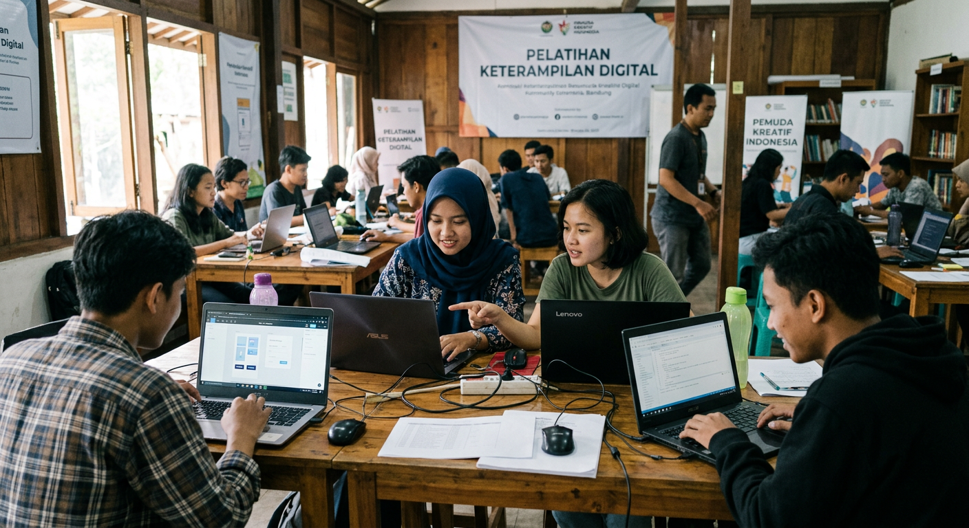 LIVESGP JEPARA Gelar Workshop Literasi Digital untuk Pemuda