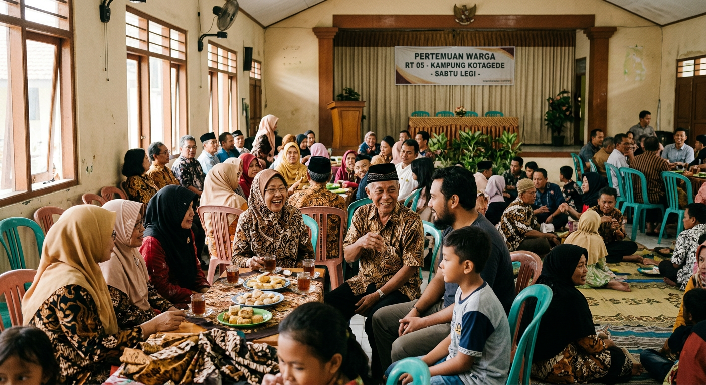 Pertemuan komunitas LIVESGP JEPARA - masyarakat Indonesia berkumpul bersama
